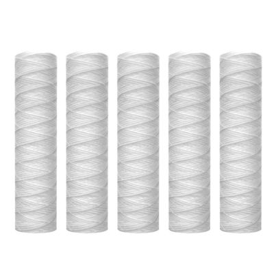 Cartucho de filtro de heridas de 10 pulgadas para filtración de partículas domésticas o industriales