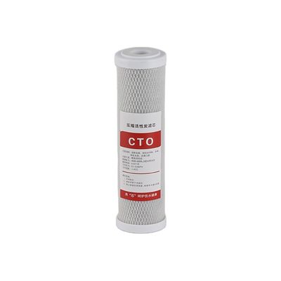 Cartucho de filtro CTO de carbono activado para piscina con presión de agua de 0,1 a 0,4 MPA