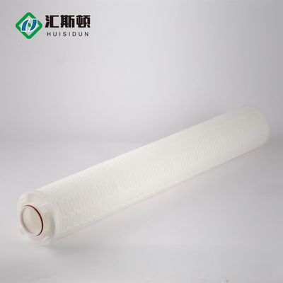El filtro de agua reemplaza el elemento de filtro plegable de alto flujo para el tratamiento de agua de la central eléctrica.