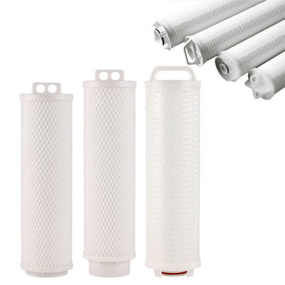Cartuchos plissados microporosos de alto flujo perfectamente adecuados para petróleo y productos químicos