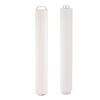 Filtro de profundidad fija elemento plissado microporous para la separación industrial de aceite y agua