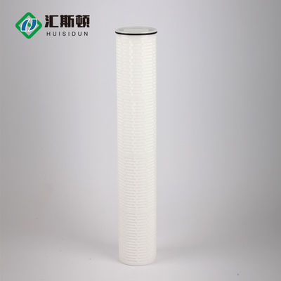 Filtro de profundidad fija elemento plissado microporous para la separación industrial de aceite y agua
