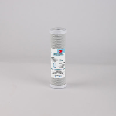 Elimine los olores del agua con cartuchos de filtro de bloque de carbono de 10" 20" de cáscara de coco