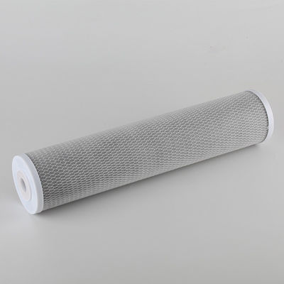 Purificación de agua de alto flujo con Huiston 20 pulgadas 4,5 elemento de filtro de carbono activado
