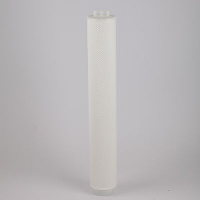 Industria química de gran flujo elemento de filtro de membrana microporosa pliado 20/40 pulgadas