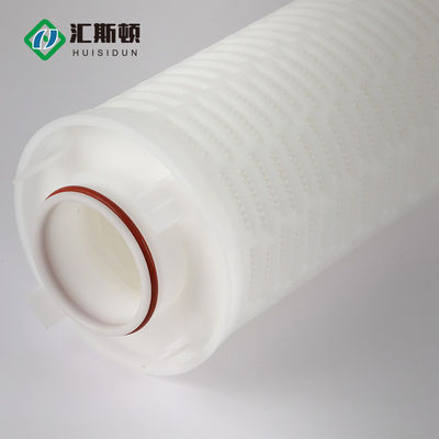 Filtro de cartucho plissado PP de alto flujo de 5 micras para planta de tratamiento de agua de desalinización