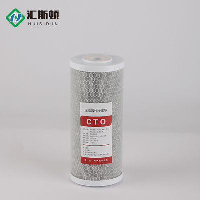 Filtro de cartucho de carbono activado de 10 pulgadas y 4,5 pulgadas para purificador de agua industrial