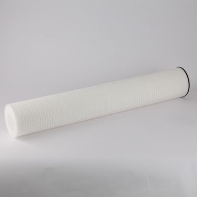 40 pulgadas de flujo grande elemento de filtro plissado para el sistema de gestión de lixiviación de vertederos