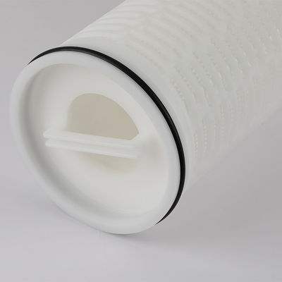 40 pulgadas de flujo grande elemento de filtro plissado para el sistema de gestión de lixiviación de vertederos