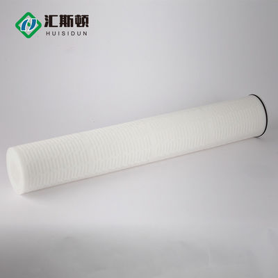 40 pulgadas de flujo grande elemento de filtro plissado para el sistema de gestión de lixiviación de vertederos