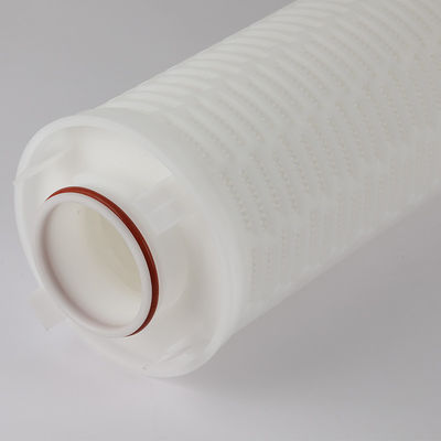 40 pulgadas de PP de alto flujo elemento de filtro plissado para electroplatación baño 1-100um recipiente de presión