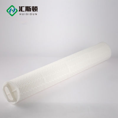 Cartucho de filtro de agua plissado de alto caudal PP PES PVDF PTFE Nylon para OEM