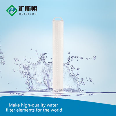 Cartucho de filtro de agua plissado de alto caudal PP PES PVDF PTFE Nylon para OEM