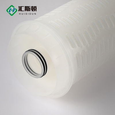 Cartucho de filtro de agua plissado de alto caudal PP PES PVDF PTFE Nylon para OEM