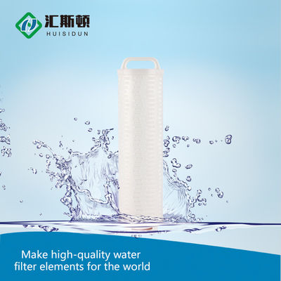 Filtración de agua industrial Whiston Pp Filtrador de alto flujo cartuchos de diseño plissados