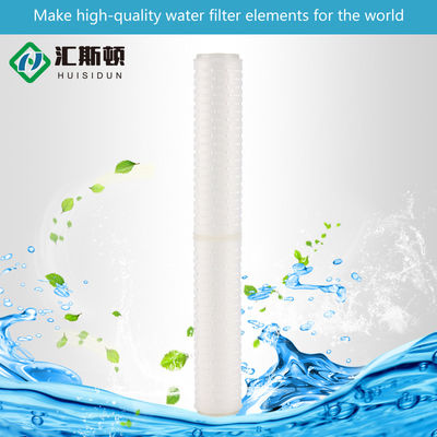 40 pulgadas 0.1um 0.22um 0.45um PES PP cartuchos de filtro plissado para agua del grifo municipal