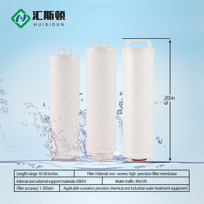 Purificador de agua de flujo ligero Elemento de filtro 3m con membrana compuesta de polipropileno