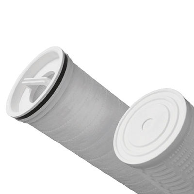 0.2 Cartucho de filtro de agua plegable de gran caudal de unión térmica de PTFE PP