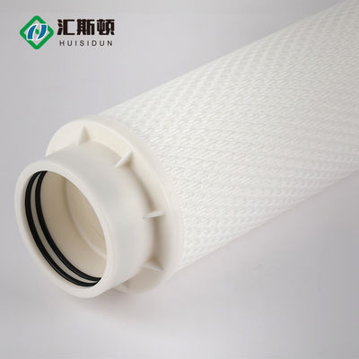 0.2 Cartucho de filtro de agua plegable de gran caudal de unión térmica de PTFE PP