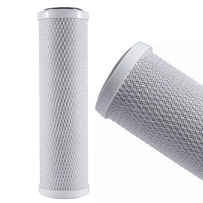 Filtro de cartucho de carbono activado de 20 pulgadas y 4,5 pulgadas para filtración química