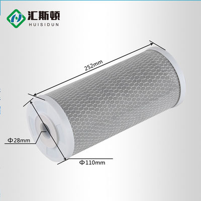 40" elemento de filtro de bloque de carbón activado para una filtración eficaz del agua de toda la casa