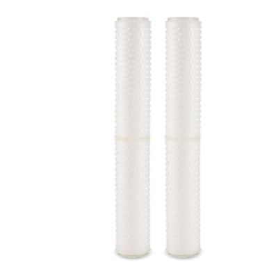 Cartucho de filtro de tratamiento de agua de polipropileno plissado de 20 pulgadas para sistema de agua pura
