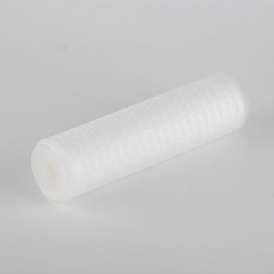 10 pulgadas de microporous plissado elemento de filtro para alimentos y bebidas filtro de profundidad fija