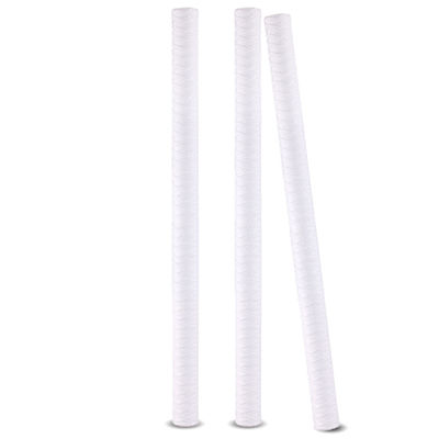Filtro de agua industrial de polipropileno 20 * 2,5 pulgadas de cartucho de herida de PP Filtro para agua