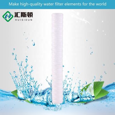 0.8 kg cartucho de filtro de heridas de cuerda de PP para un tratamiento eficaz del agua industrial