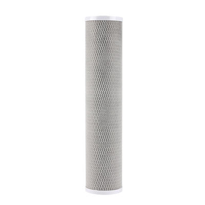 Longitud 20 " 5micron CTO Filtro de bloque de carbón activado para filtración de agua de toda la casa