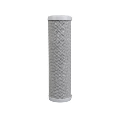 Cartucho de filtro sinterizado CTO de 10 pulgadas para prefiltración y tratamiento de agua doméstica