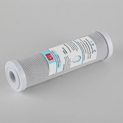 Cartucho de filtro sinterizado CTO de 10 pulgadas para prefiltración y tratamiento de agua doméstica