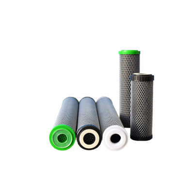 Sistema de purificador de agua 10 pulgadas CTO Filtro de carbono activado Municipal agua del grifo amigable