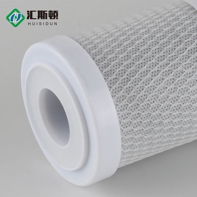 Cartucho de purificador de agua de carbono activado CTO FILTER para el hogar 20 pulgadas de eficiencia