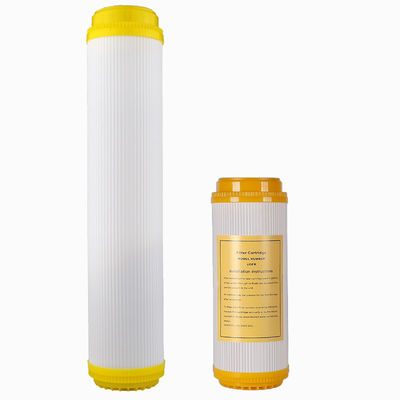 Tratamiento de agua para el hogar cartucho de filtro de resina de 10 pulgadas para ósmosis inversa en toda la casa