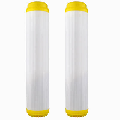 Pre-filtración doméstica 20 pulgadas cartucho de filtro de resina de intercambio de iones para ablandar el agua