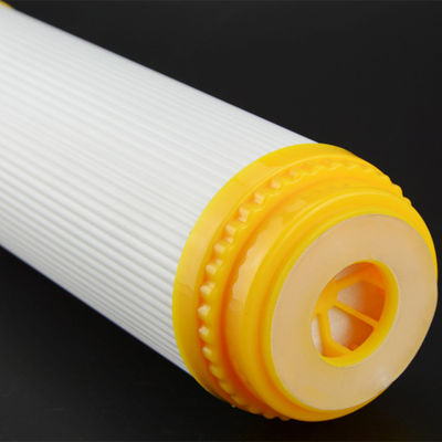 10 pulgadas de pre-filtro de intercambio de iones de resina de ablandamiento de filtro elemento para la purificación del agua