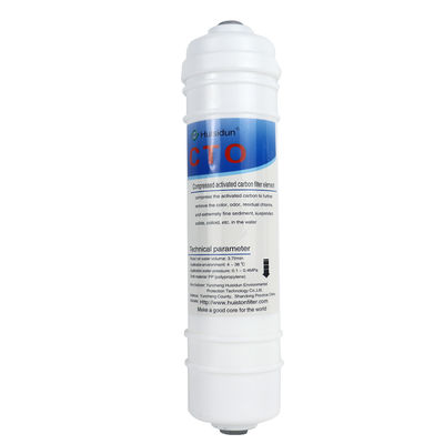 CTO eléctrico UDF filtro coreano PP atajos cartucho de filtro de agua de carbono activado
