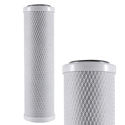 Filtro de carbón activado de 10 pulgadas para el tratamiento químico del agua con electroplacado