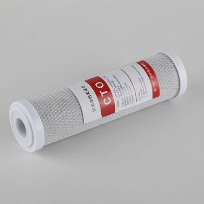 Filtro de carbón activado de 10 pulgadas para el tratamiento químico del agua con electroplacado