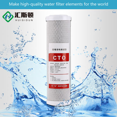 Filtro de carbón activado de 10 pulgadas para el tratamiento químico del agua con electroplacado