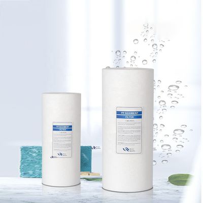 Cartucho soplado de 10 pulgadas y 5 micras para filtración de agua eficaz