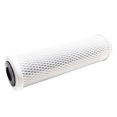 Filtro de carbón activado sinterizado certificado NSF de 10 pulgadas para sistemas de ósmosis inversa OEM